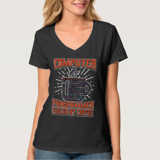 Computer Programmer Fuelled By Coffee T-Shirt