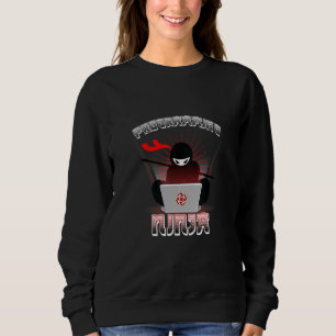 Computer Programmer Programming Ninja Coding Softw Sweatshirt