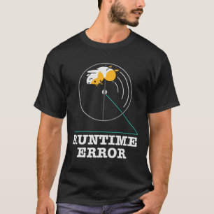 Computer Programmer Runtime Error Coding T-Shirt