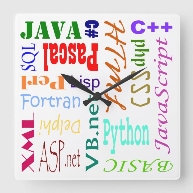 Computer Programmers Clock (Front)