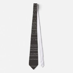 computer programming source tie