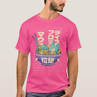 Computer Ramen Anime Noodles Kawaii Japanese Japan T-Shirt