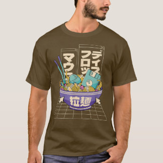 Computer Ramen Anime Noodles Kawaii Japanese Japan T-Shirt