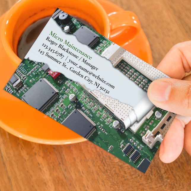 Computer Repair Business Card (Creator Uploaded)
