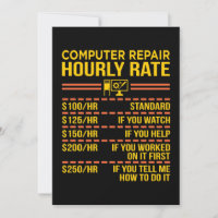 Computer Repair IT Tech Software Programmer Geek