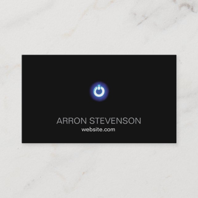 Computer Repair Technician Business Card (Front)