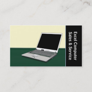 Computer Sales & Service Business Card