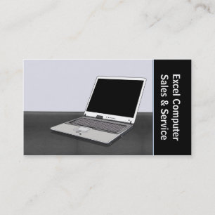 Computer Sales & Service Business Card