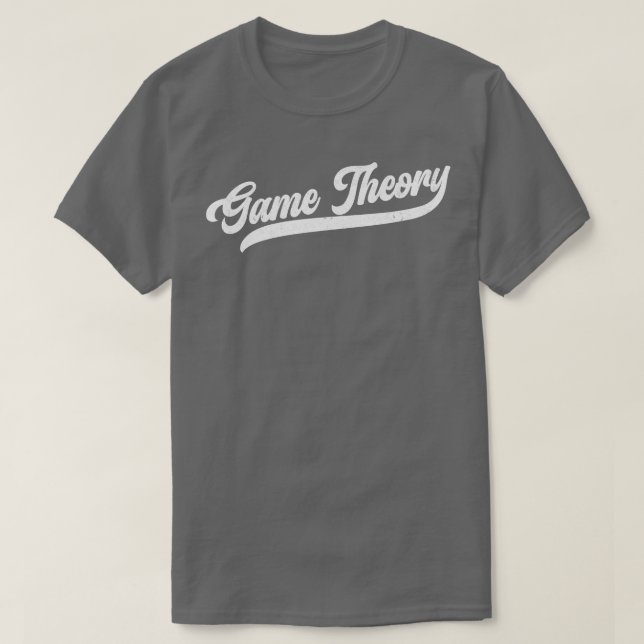 Computer Science Game Theory T-Shirt (Design Front)