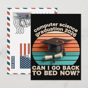 Computer Science Graduation T-Shirt – Code Complet Holiday Postcard