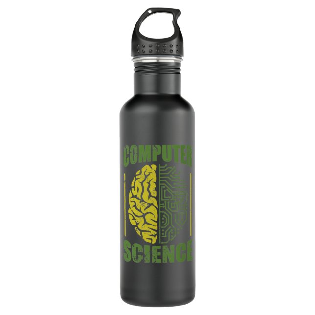 Computer Science Informatiker Software 710 Ml Water Bottle (Front)