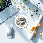 Computer Science & Information Technology Graduate Classic Round Sticker<br><div class="desc">Add a tech-savvy finishing touch to your graduation invitations, thank-you cards, or announcements with this I Did IT Computer Science envelope seal sticker! Featuring a playful computer mouse, graduation cap, and celebratory champagne glass, this sticker is perfect for IT, software engineering, or coding graduates who want to showcase their passion...</div>