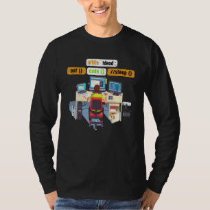 Computer Science Python Coder Eat Code Sleep Humou T-Shirt