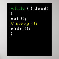 Computer Science Python Programmer Eat Code Sleep
