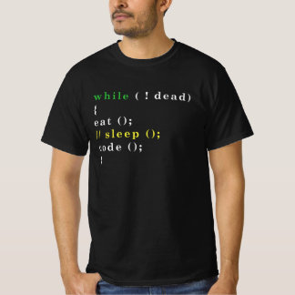 Computer Science Python Programmer Eat Code Sleep T-Shirt