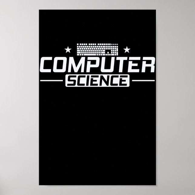 Computer Science Software IT Informatiker Poster (Front)