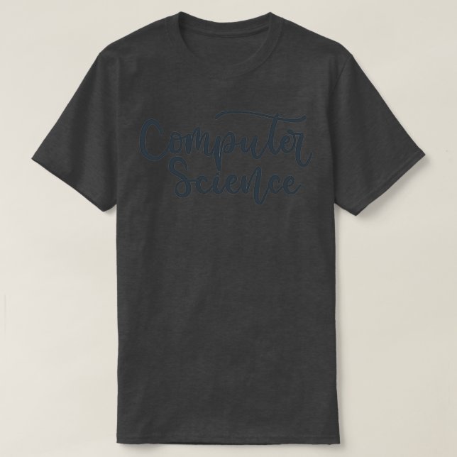 Computer Science T-Shirt (Design Front)