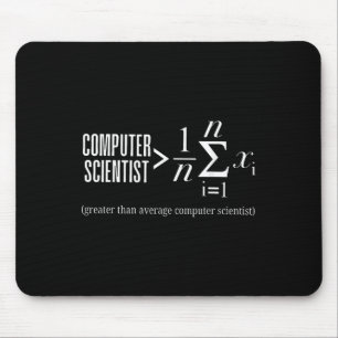Computer Scientist Math Programmer Coder Software Mouse Pad