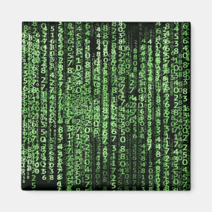 Computer Screen Data Matrix Software Program Magnet