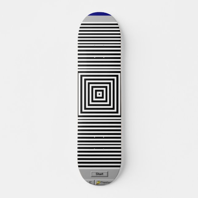 Computer Screen Saver Skateboard (Front)