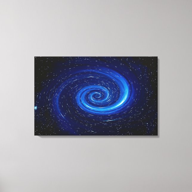 Computer Space Image Canvas Print (Front)