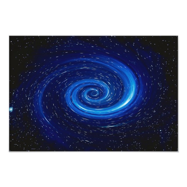 Computer Space Image Photo Print (Front)