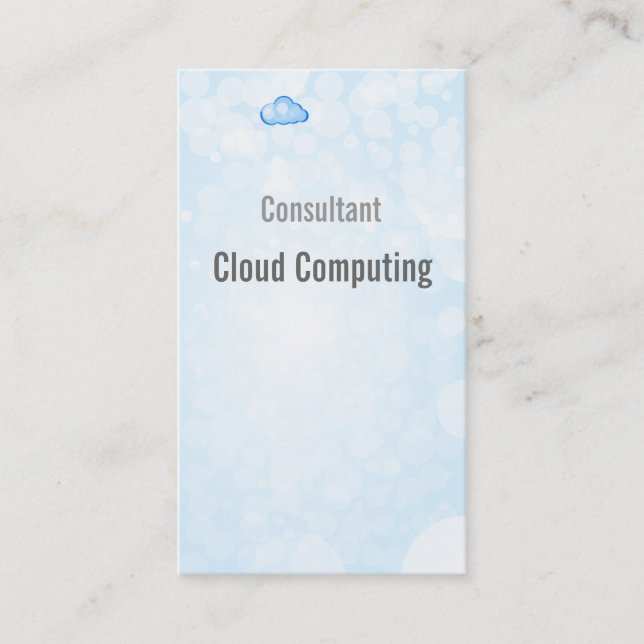 Computer Specialist Programmer Business Card (Front)