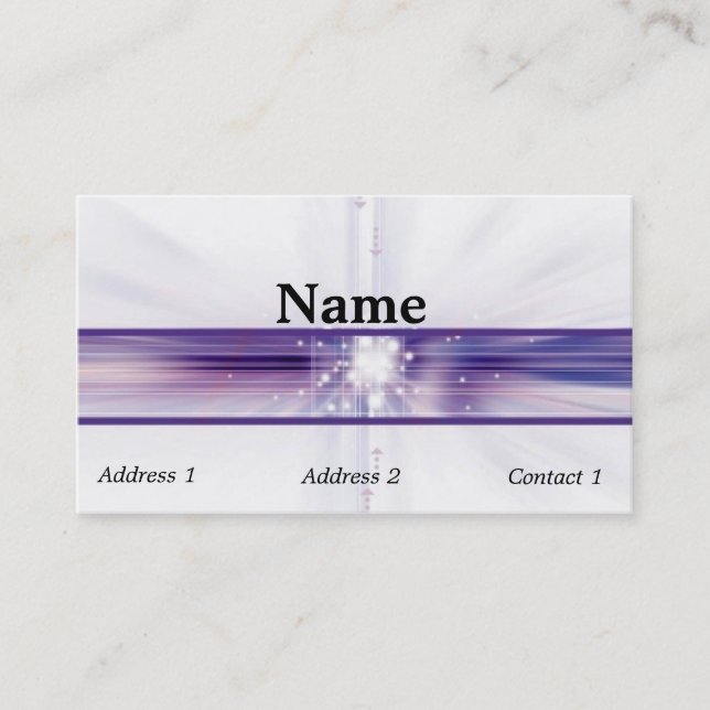 Computer Tech -Business Card Template (Front)