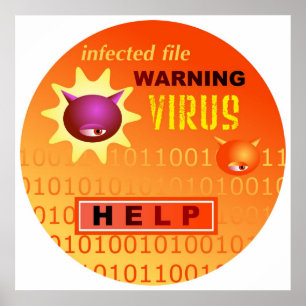 Computer Virus Poster