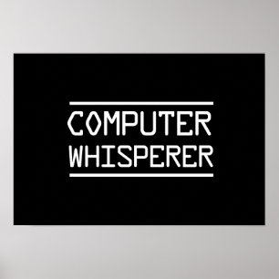 Computer Whisperer Poster