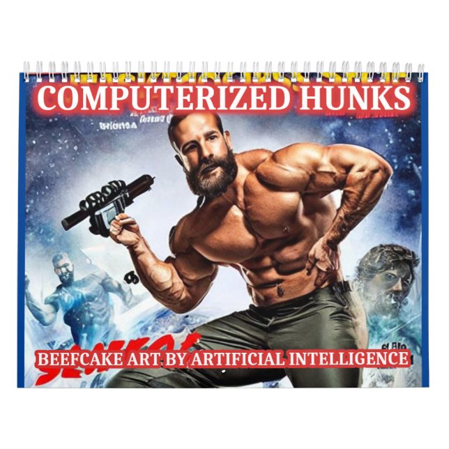 Computerised Hunks - Beefcake Calendar (Cover)