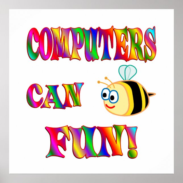 Computers are Fun Poster (Front)