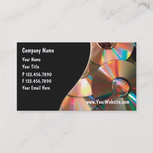Computers Business Card (Front)