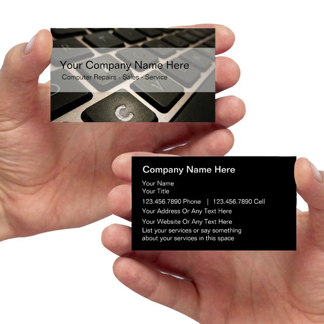 Computers Business Cards (Creator Uploaded)
