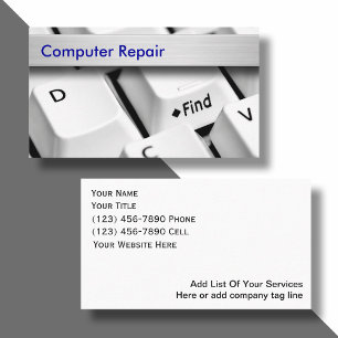 Computers Business Cards