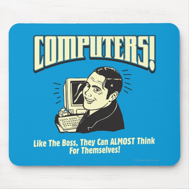 Computers: Like the Boss Mouse Pad (Front)
