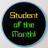 Computing Themed "Student of the Month!" Button