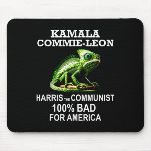 Comrade Kamala Commie Leon Commieleon Communist Ha Mouse Pad