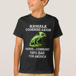 Comrade Kamala Commie Leon Commieleon Communist Ha T-Shirt