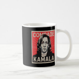 Comrade Kamala Shirt Funny Political Wearing Pearl Coffee Mug