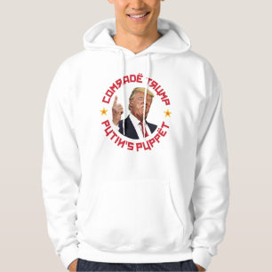 Comrade Trump: Putin's Puppet Soviet Illustration Hoodie