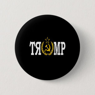 Comrade Trump Russian Fool Impeach Trump Russian E 6 Cm Round Badge