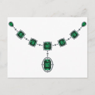 Comstock Emeralds Postcard