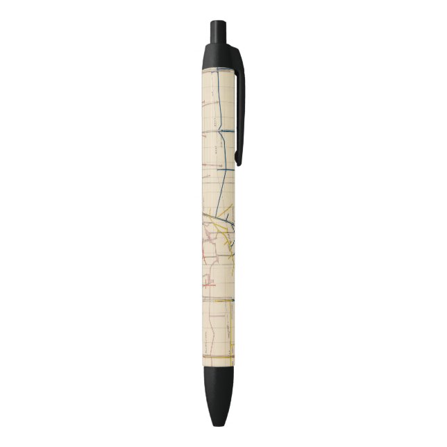 Comstock Mine Maps Number VI Black Ink Pen (Bottom (Vertical))
