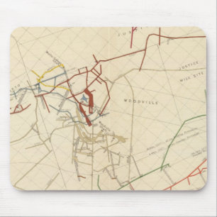 Comstock Mine Maps Number VIII Mouse Pad