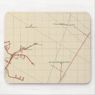 Comstock Mine Maps Number VIX Mouse Pad