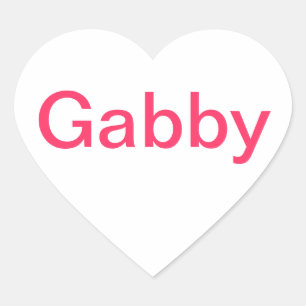 comstumized Gabby stickers