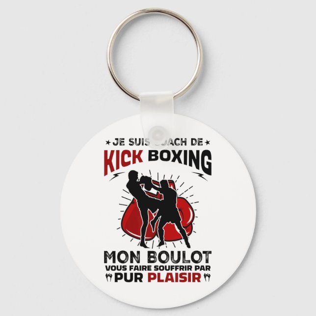 Comt Boxer Vs Coach  Key Ring (Front)