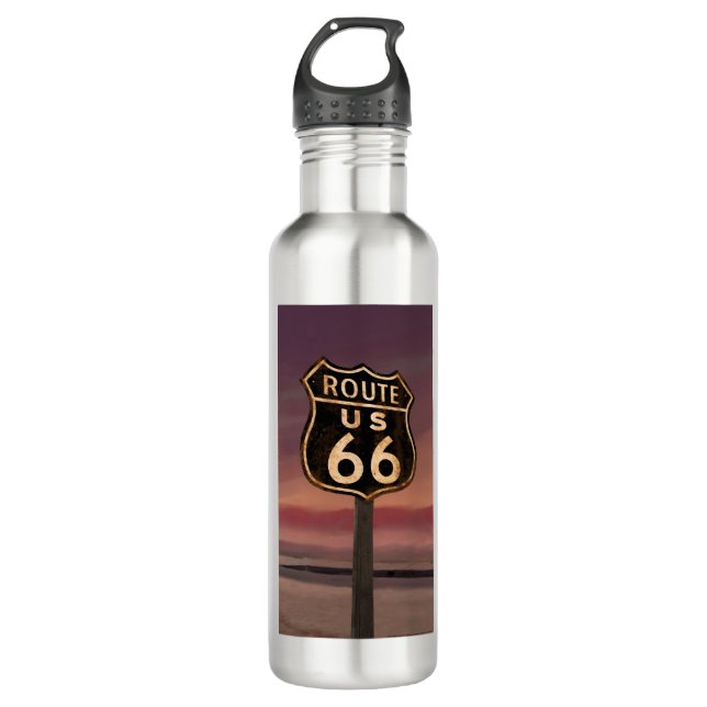 CON02CRFC Route 66.tif 710 Ml Water Bottle (Front)