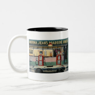 CON03-V2 Destiny Highway Calendar Girl.tif Two-Tone Coffee Mug